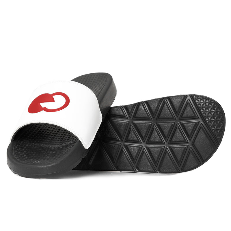 GKP Signature - White & Red - Sandals Slipon