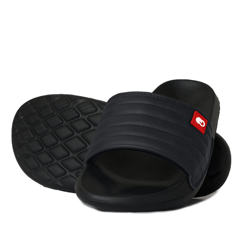 GKP Puffle - Black - Sandals Slipon