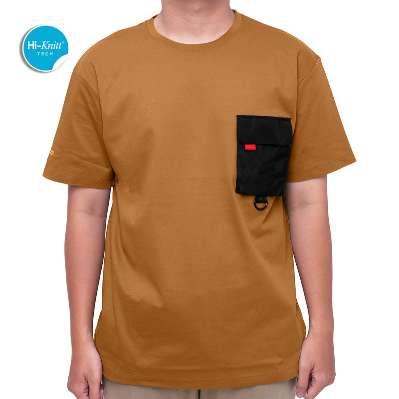 Rubby Tees Pocket - Caramel - Exclusive Cotton