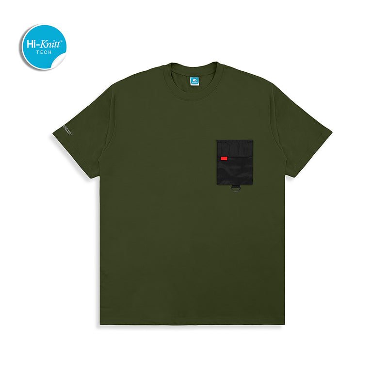 Rubby Tees Pocket - Olive Green - Exclusive Cotton