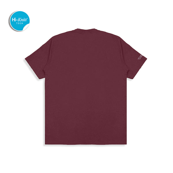 Rubby Tees Pocket - Red Plum - Exclusive Cotton
