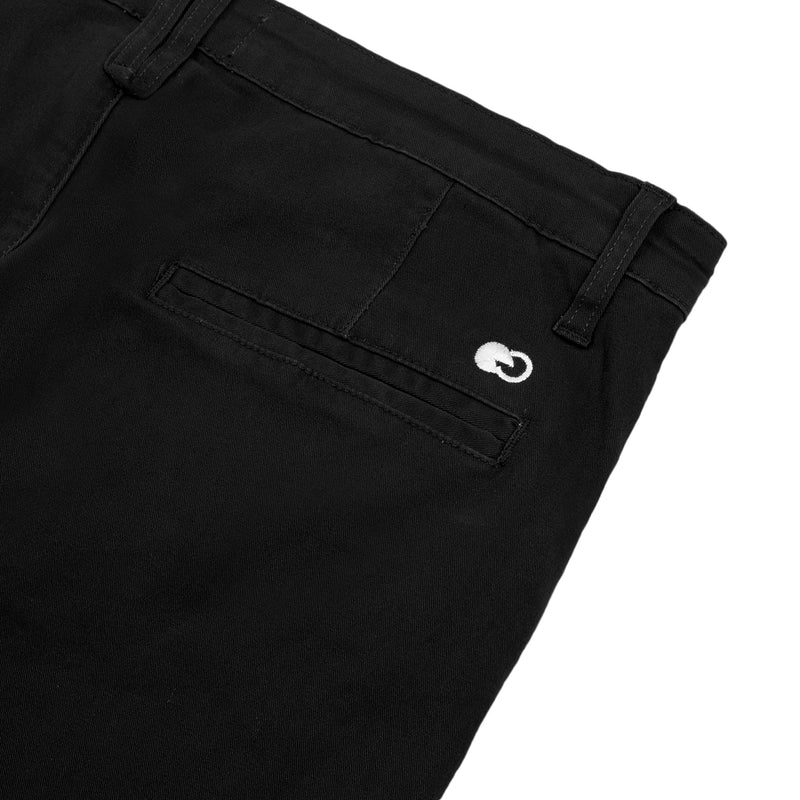 Chino Pants 0108.3 - Black - Slim Fit