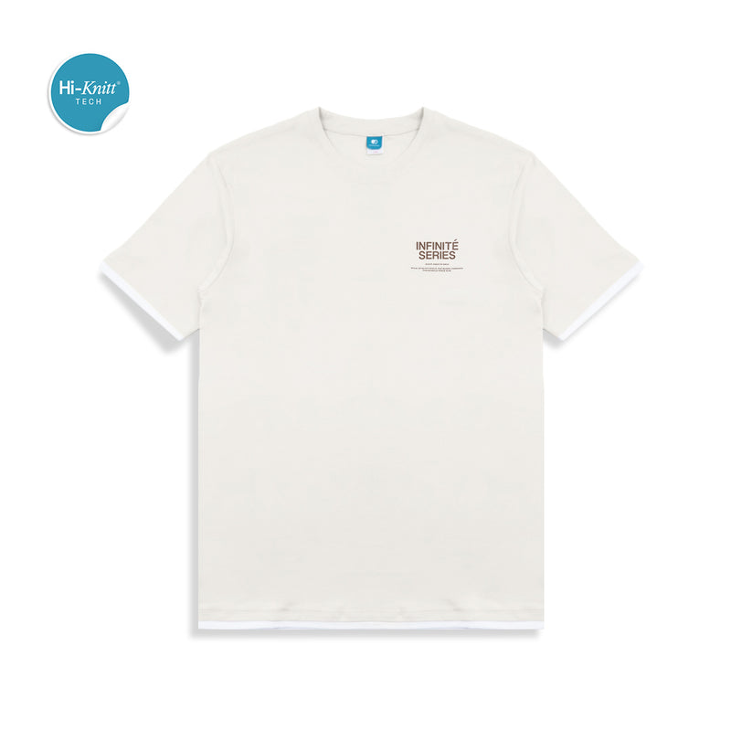 Pattern Tees 04 - Cream - Exclusive Cotton