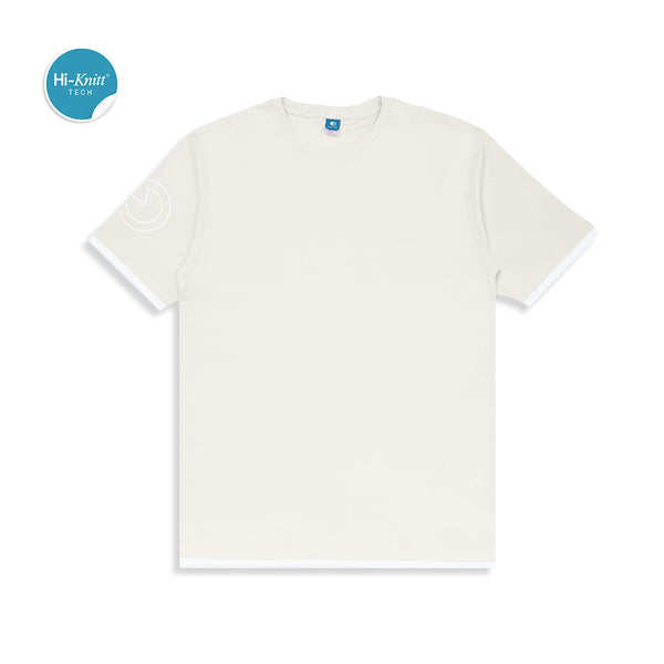 Pattern Tees 02 - Cream - Exclusive Cotton