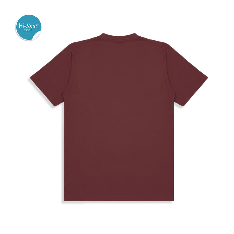 Pattern Tees 01 - Red Plum - Exclusive Cotton